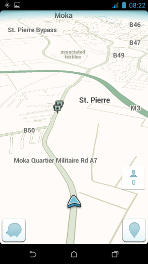 Waze, speed cameras in Mauritius