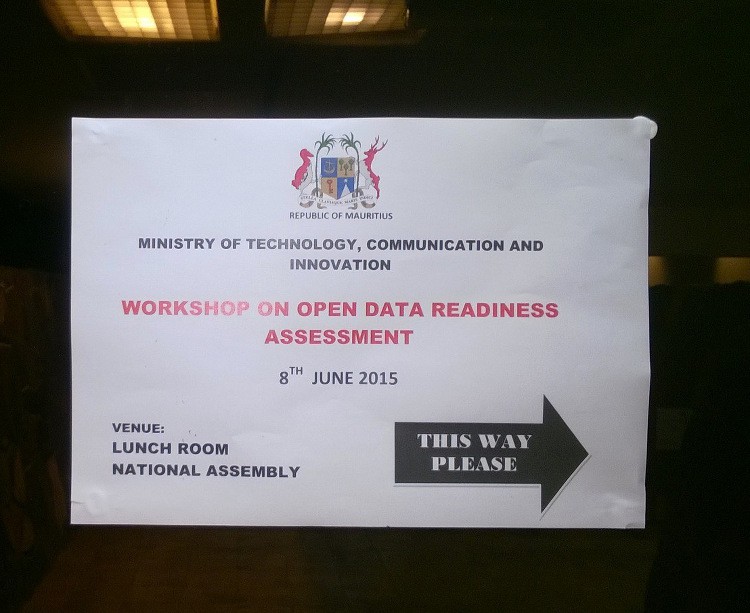 Open Data Workshop Mauritius