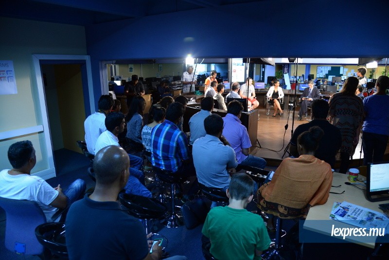 Panel discussion, the start-up scene in Mauritius